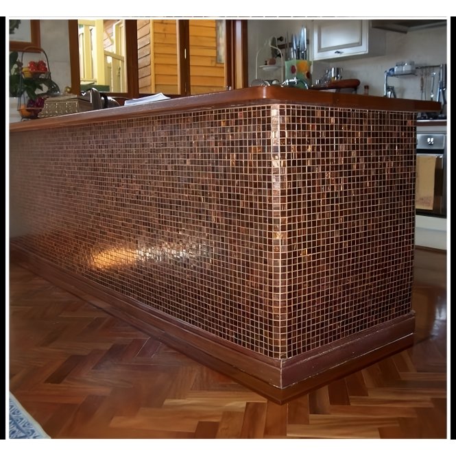 Hot Melt Cafe Noir Mosaic 32.7cm x 32.7cm Mosaic Tile