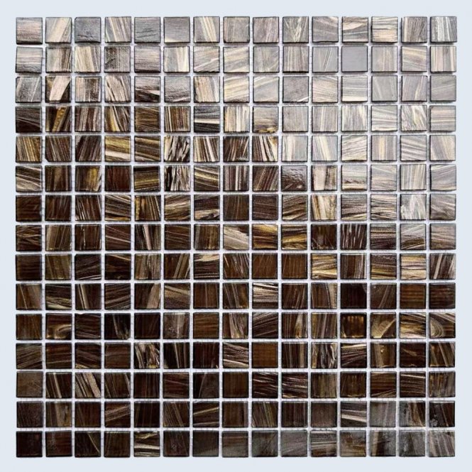 Hot Melt Cafe Noir Mosaic 32.7cm x 32.7cm Mosaic Tile