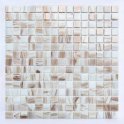 Hot Melt Coral 32.7cm x 32.7cm Mosaic Tile