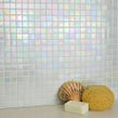 Hot Melt Iridescent Pearl 32.7cm x 32.7cm Mosaic Tile