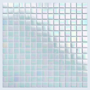 Hot Melt Iridescent Pearl 32.7cm x 32.7cm Mosaic Tile