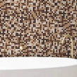 Hot Melt Kobicha Mix 32.7cm x 32.7cm Mosaic Tile