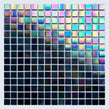 Hot Melt Petroleum Pearl 32.7cm x 32.7cm Mosaic Tile