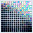 Hot Melt Petroleum Pearl 32.7cm x 32.7cm Mosaic Tile