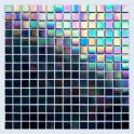 Hot Melt Petroleum Pearl 32.7cm x 32.7cm Mosaic Tile