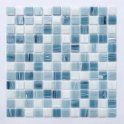 Hot Melt Pool Blue 32.7cm x 32.7cm Mosaic Tile