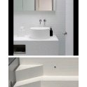 Hot Melt White Mosaic 32.7cm x 32.7cm Mosaic Tile