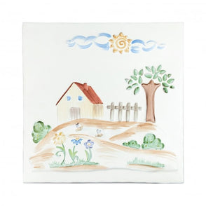 Heckstream Hueso Farmhouse 30cm x 30cm 3D Plaque Tile