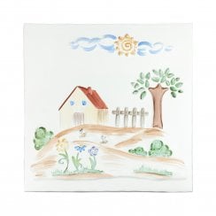 Heckstream Hueso Farmhouse 30cm x 30cm 3D Plaque Tile