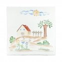Heckstream Hueso Farmhouse 30cm x 30cm 3D Plaque Tile