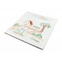 Heckstream Hueso Farmhouse 30cm x 30cm 3D Plaque Tile