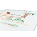 Heckstream Hueso Farmhouse 30cm x 30cm 3D Plaque Tile