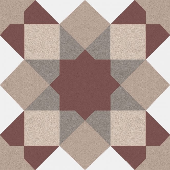 Hydra Garnet 20cm x 20cm Wall and Floor Tile