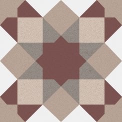 Hydra Garnet 20cm x 20cm Wall and Floor Tile