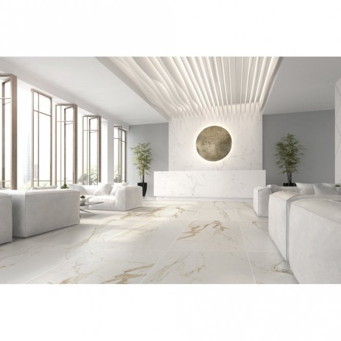 Icon Gold Rectified Polished 30cm x 60cm Wall & Floor Tile