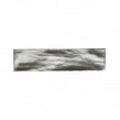 British Ceramic Tile Industrial Silver 7.5cm x 30cm Wall Tile