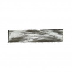 British Ceramic Tile Industrial Silver 7.5cm x 30cm Wall Tile