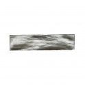 British Ceramic Tile Industrial Silver 7.5cm x 30cm Wall Tile