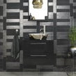 British Ceramic Tile Industrial Silver 7.5cm x 30cm Wall Tile