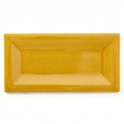 Equipe InMetro Amber Crackle Glazed 7.5cm x 15cm Wall Tile