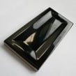 Equipe InMetro Black Glazed 7.5cm x 15cm Wall Tile