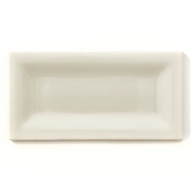 Equipe InMetro Cream Glazed 7.5cm x 15cm Wall Tile