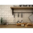 Equipe InMetro Cream Glazed 7.5cm x 15cm Wall Tile