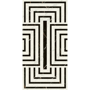 Italian Design Intarsi Vinci 60cm x 120cm Wall and Floor Tile