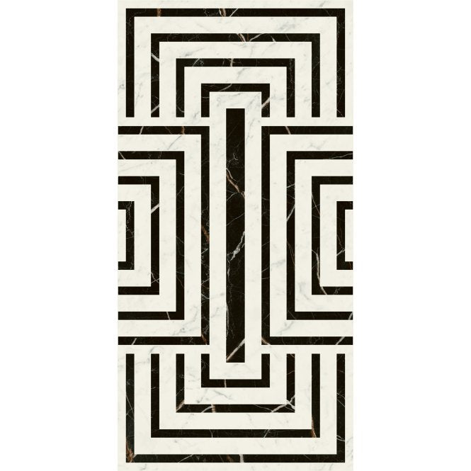 Italian Design Intarsi Vinci 60cm x 120cm Wall and Floor Tile