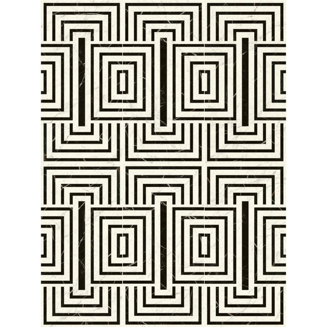Italian Design Intarsi Vinci 60cm x 120cm Wall and Floor Tile