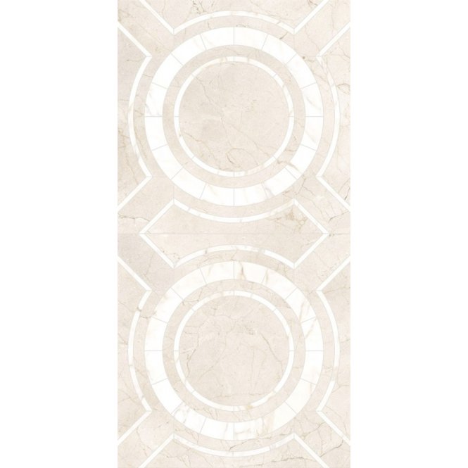 Italian Design Intarsi Warm Creta 60cm x 120cm Wall and Floor Tile