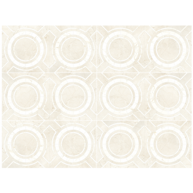 Italian Design Intarsi Warm Creta 60cm x 120cm Wall and Floor Tile