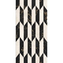 Italian Design Intarsi Warm Gala 60cm x 120cm Wall and Floor Tile