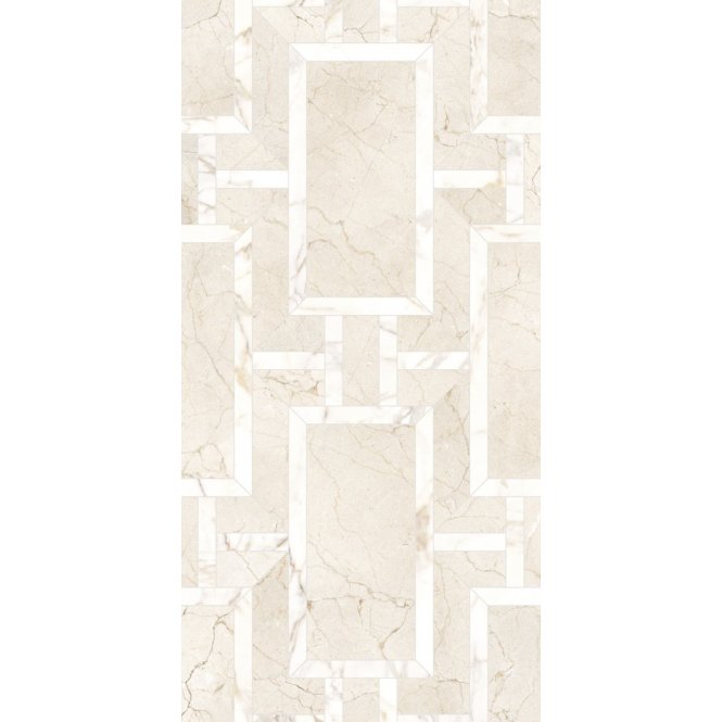 Italian Design Intarsi Warm Thera 60cm x 120cm Wall and Floor Tile