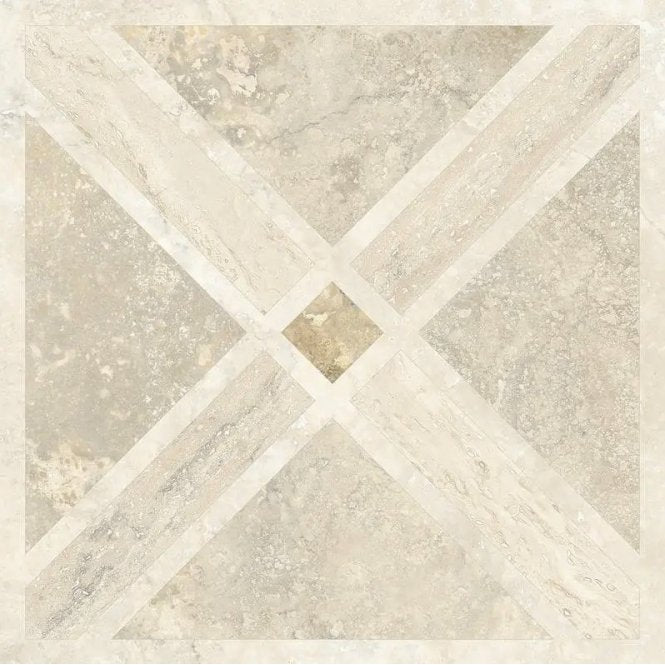Italian Design Invictus Cross Decor 60cm x 60cm Wall & Floor Tile