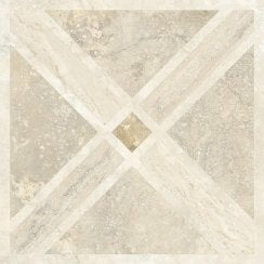 Italian Design Invictus Cross Decor 60cm x 60cm Wall & Floor Tile
