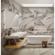 Invisible Marble Gloss Porcelain 60cm x 120cm Wall & Floor Tile