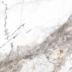 Invisible Marble Gloss Porcelain 60cm x 60cm Wall & Floor Tile