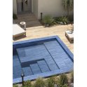 Italian Design Iridescent Blue 4.8cm x 45cm Wall & Floor Tile