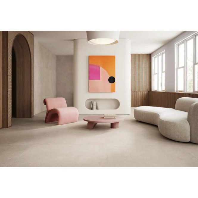 Made In Spain Irta Marfil 100cm x 100cm Floor Tile
