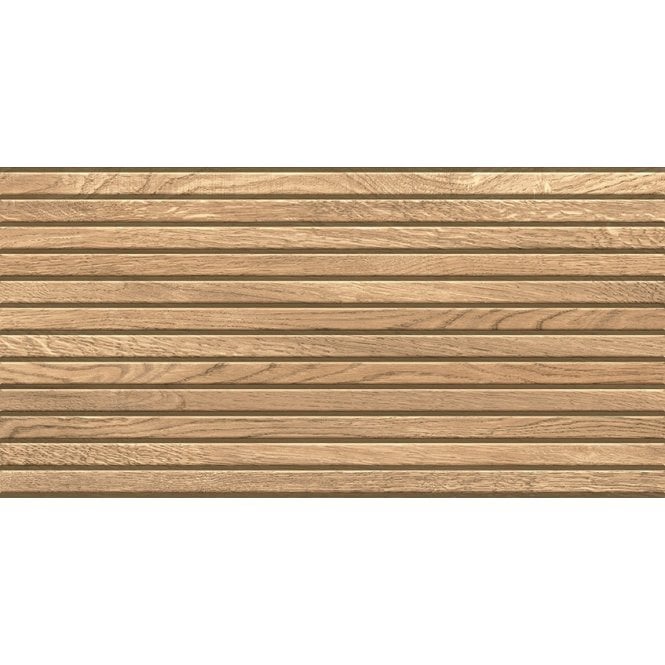 Japandi Brown Small Matt 29.8cm x 59.8cm Wall Tile