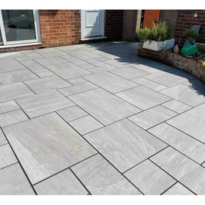 Kandla Grey 2cm Modular Outdoor Patio Pack