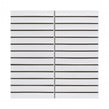 Katakana Large Matt White 29.9cm x 29.6cm (2cm x 14.5cm) Mosaic Tile