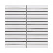 Katakana Large Matt White 29.9cm x 29.6cm (2cm x 14.5cm) Mosaic Tile