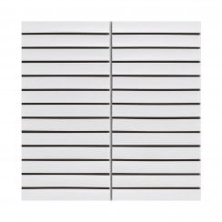 Katakana Large Matt White 29.9cm x 29.6cm (2cm x 14.5cm) Mosaic Tile