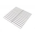 Katakana Large Matt White 29.9cm x 29.6cm (2cm x 14.5cm) Mosaic Tile
