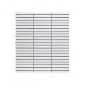 Katakana Small Matt White 30.8cm x 28.2cm (1.2cm x 9.2cm) Mosaic Tile