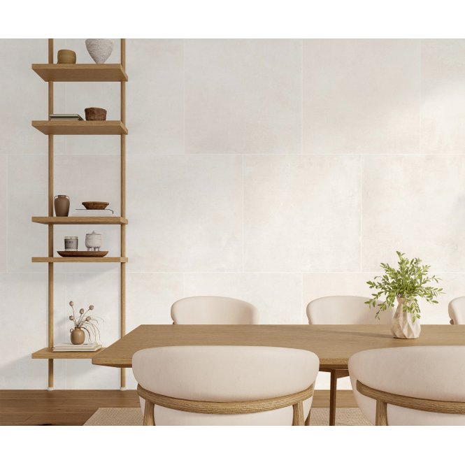 KB Terracota Blanco 60cm x 60cm Wall and Floor Tile