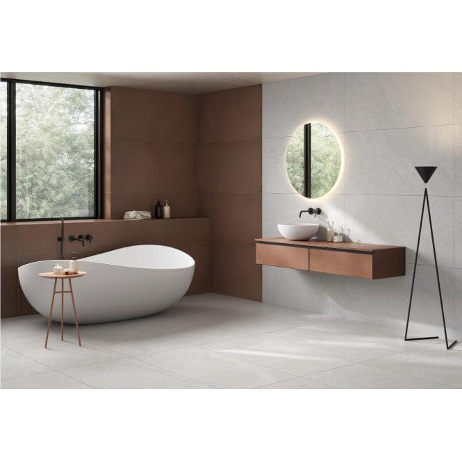 Made In Spain Keith Polar 60cm x 120cm Wall and Floor Tile