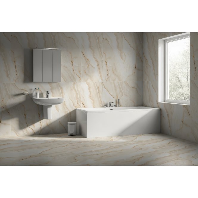 Kensington Gold Polished 60cm x 120cm Wall and Floor Tile